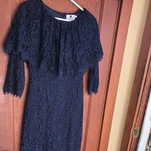 Woman’s navy Lady Antebellum dress